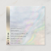 ミニマルシンプルプロフェッショナルホログラフィック