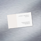 ミニマルシンプルプロフェッショナル注目 マグネット名刺 (インサイチュ)