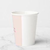 ミニマルシンプルプロフェッショナル注目 紙コップ (左)