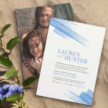 ミニマルシンプルムの青いインクストローク線