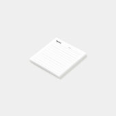 ミニマルシンプルメモ行 ポストイット (アングル)