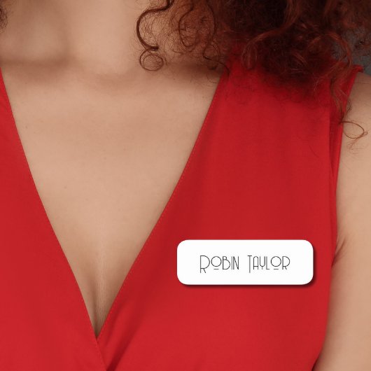 ミニマルシンプルモダンプロフェッショナル 名札