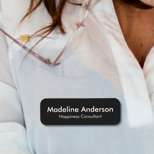 ミニマルシンプルモダンプロフェッショナル 名札