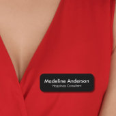 ミニマルシンプルモダンプロフェッショナル 名札