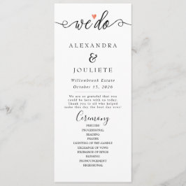 ミニマルシンプルラッモダンプの結婚手書きプログラム プログラム