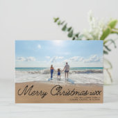 ミニマルシンプルリストのクリスマススクリプトオーバーレイ1写真 シーズンカード (スタンド正面)