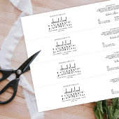 ミニマルシンプルリストソープバーベリーバンドラップラベル