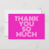 ミニマルシンプルリストピガーリーンク サンキューカード (裏面)