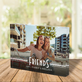 ミニマルシンプルリストフレンズ写真書道レトロ フォトブロック