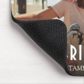 ミニマルシンプルリストフレンズ写真書道レトロ マウスパッド (コーナー)