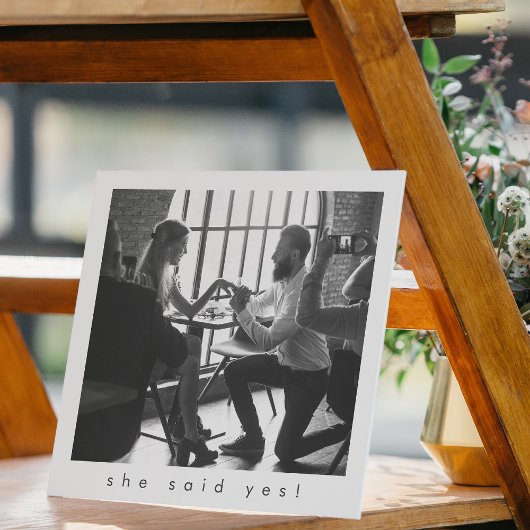 ミニマルシンプルリストブラック彼女はYes写真おもしろい セーブザデート