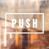 ミニマルシンプルリストプッシュドアサイン ウィンドウサイン (シート2)