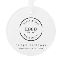 ミニマルシンプル主義ハッピーホリデーカスタムズのロゴ