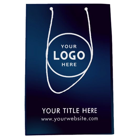 ミニマルシンプル主義ビジネスモダン抱き枕 ミディアムペーパーバッグ (正面)