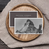 ミニマルシンプル主義フォトグラファープロフェッショナル 名刺