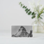 ミニマルシンプル主義フォトグラファープロフェッショナル 名刺 (スタンド正面)