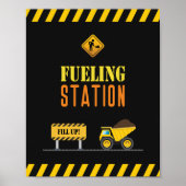 ミニマルシンプル建築パーティードリンク看板 ポスター (正面)