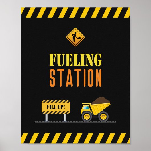 ミニマルシンプル建築パーティードリンク看板 ポスター (正面)