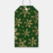 ミニマルシンプル金ゴールドメリークリスマス ギフトタグ (裏面)