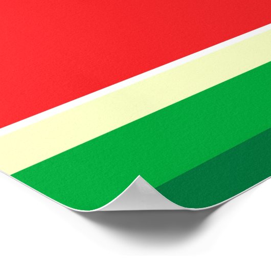 ミニマルスイカ ポスター (角)