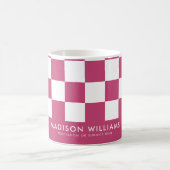 ミニマルスクアモダンーコーヒーマグ コーヒーマグカップ (中央)