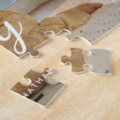 ミニマルスクリプカスタムトの家族の写真と名前 ジグソーパズル (側面)