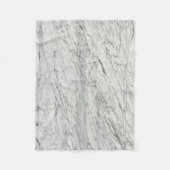 ミニマルスタイリッシュシモダンック灰大理石 フリースブランケット (正面)