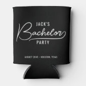 ミニマルスタイリッシュバチュラーパーティ 缶クーラー (正面)