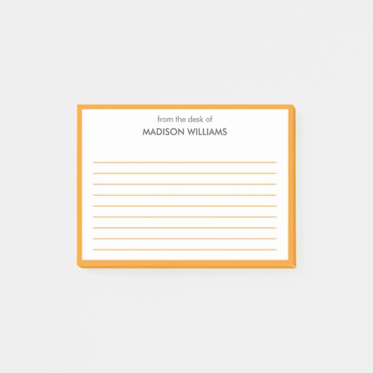 ミニマルスタイリッシュモダントレンディー ポストイット (正面)