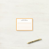 ミニマルスタイリッシュモダントレンディー ポストイット (デスク上)