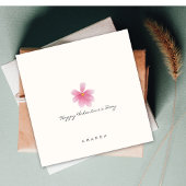 ミニマルスタイリッシュリストチックバレンタインデーのカード 招待状