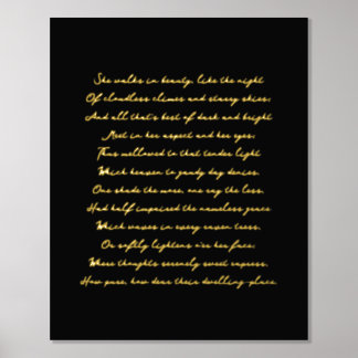 ミニマルスタイル歌詞プリント、歌詞芸術 箔ポスター