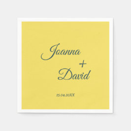 ミニマルスタイル | 書道フォント結婚ズ スタンダードカクテルナプキン