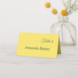 ミニマルスタイル | 書道フォント結婚ズ プレイスカード