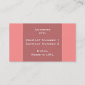 ミニマルストライプ名刺 名刺 (裏面)