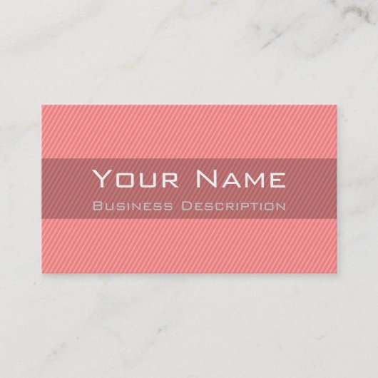 ミニマルストライプ名刺 名刺 (正面)