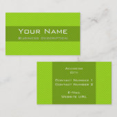 ミニマルストライプ名刺 名刺 (正面/裏面)