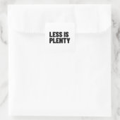 ミニマルストリートウェアの美学「Less Is Plenty」 スクエアシール (バッグ)
