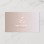 ミニマルスピリチュアル修復結晶 名刺 (正面)