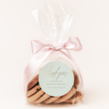 ミニマルセージグリーン&フェイク金ゴールド結婚式の引き出物