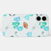ミニマルタイポグラフィの美しいスマホケース Case-Mate iPhoneケース (裏面 (横))