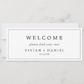 ミニマルタイポグラフィぶら下がったのシーティンググラフヘッダー (裏面)