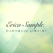 ミニマルタイポグラフィエレガントジュエリー業 ウィンドウサイン (シート3)