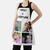 ミニマルタイポグラフィカスタムコラージュ写真 エプロン (インサイチュ)