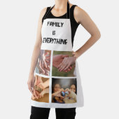 ミニマルタイポグラフィカスタムコラージュ写真 エプロン (インサイチュ)