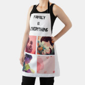 ミニマルタイポグラフィカスタムコラージュ写真 エプロン (インサイチュ)