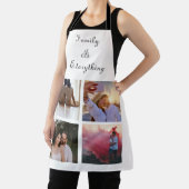 ミニマルタイポグラフィカスタムコラージュ写真 エプロン (インサイチュ)