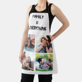 ミニマルタイポグラフィカスタムコラージュ写真 エプロン (インサイチュ)