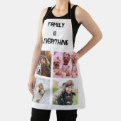 ミニマルタイポグラフィカスタムコラージュ写真 エプロン (インサイチュ)