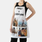 ミニマルタイポグラフィカスタムコラージュ写真 エプロン (インサイチュ)